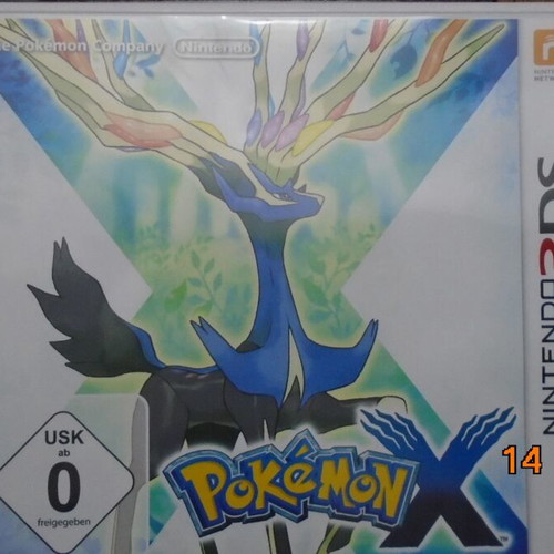 Nintendo 3DS Pokemon games like new, complete sets Mond and X