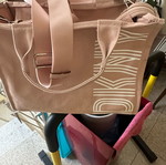 DKNY shoulder bag new pink fabric
