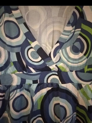 La Redoute Collections viscose tunic like new, blue