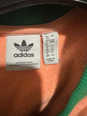 Adidas vest knitted texture like new, pink, size M
