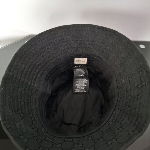 Gucci Backet Hat σαν καινούργιο, μαύρο, one size