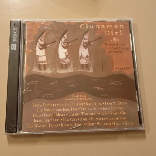 Cinnamon Girl double CD used, rock tribute to Neil Young