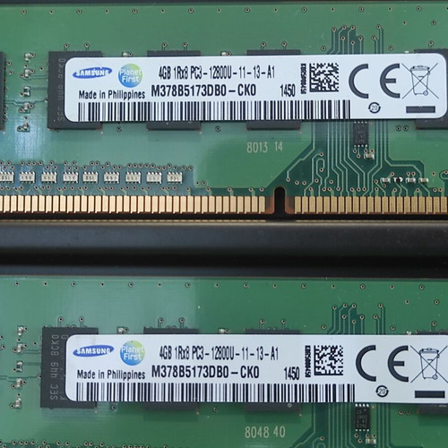 Samsung DDR3 RAM 8GB (2x4GB) 1600MHz like new