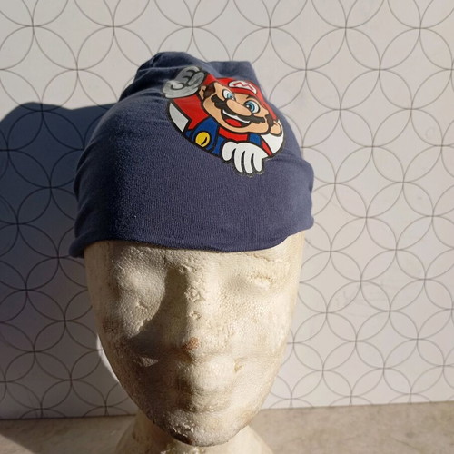 Super Mario kids hat used