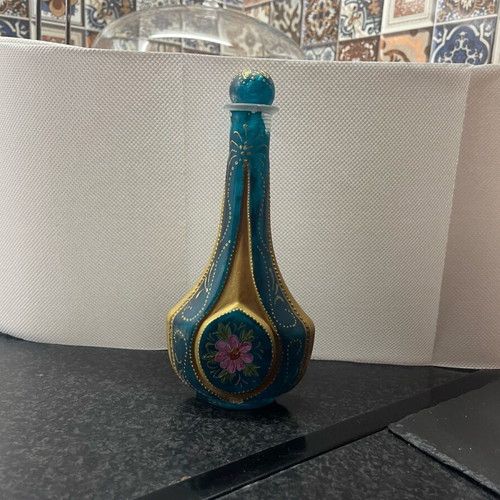 Painted small bottle used