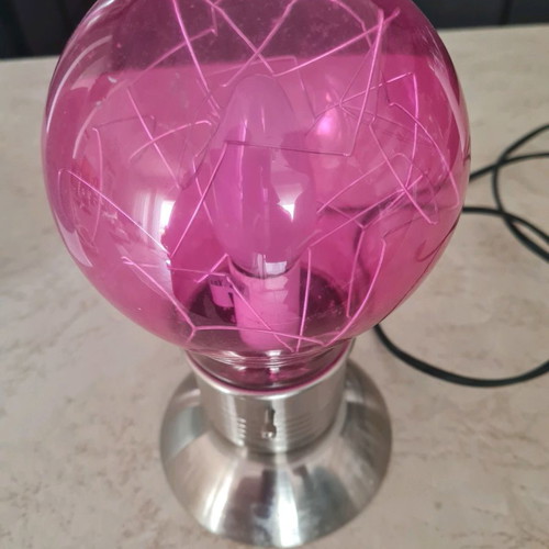 Table lamp with touch light and adjustable dimmer like new