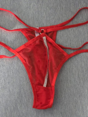 CottonHill women's underwear L new, red