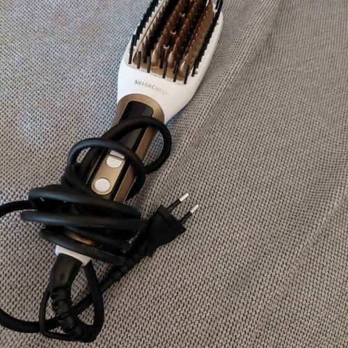 Silvercrest hair straightening brush new