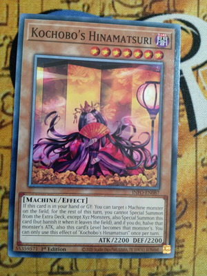 Kochobo's Hinamatsuri Effect Monster κάρτα σαν καινούργιο