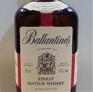 Ballantine's Scotch Whisky παλιό ποτό 750ml σφραγισμένο