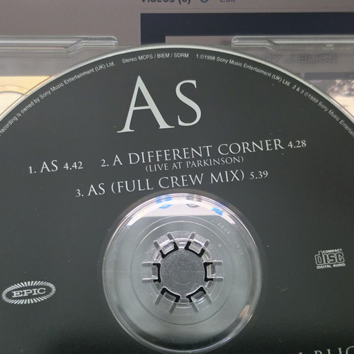 George Michael As CD used, rare duet