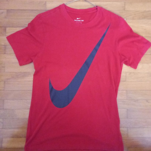 Nike short-sleeve shirt like new, red, size S
