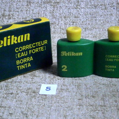 Pelikan Corrective Fluid 2 x 30ml Germany vintage new with box