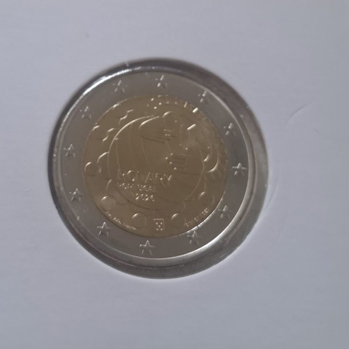 2 euro Portugal 2026 coin, 100 years Rotary, uncirculated