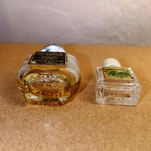 Vintage Vacarme and Monsieur by Rauch perfumes used