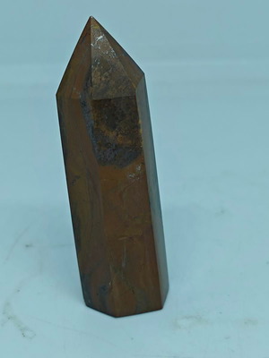 Tiger Iron crystal tower shaped like new 8 cm