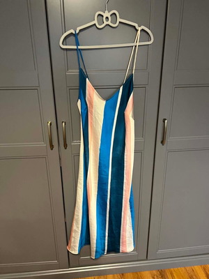 H&M blue dress XL, size 48