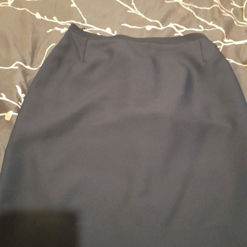 Blue classic skirt with lining like new