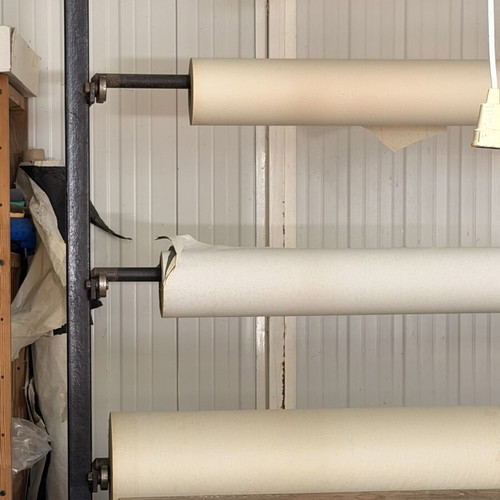 Professional Fabric Cutting Table used with Hand-Operated Spreader