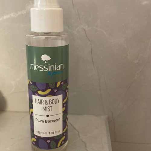 Messinian Spa Hair & Body Mist Plum Blossom 90ml like new