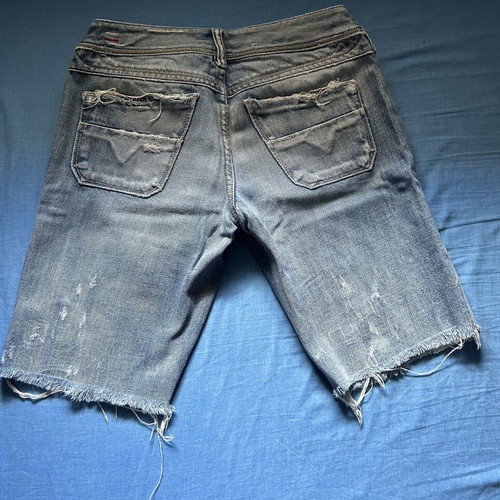 Diesel women's bermuda shorts used, size S, blue