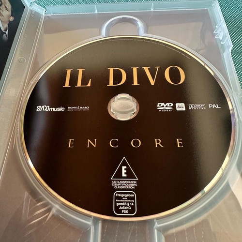 Il Divo Encore DVD like new