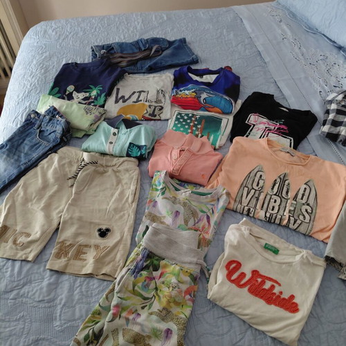 Zara summer clothes for boys 6-8 years like new, multicolor set