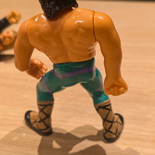 WWF Hasbro figures pack of 5, like new, vintage 90s