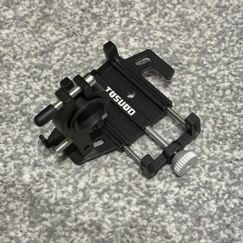 Mobile phone holder for bicycle