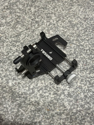 Mobile phone holder for bicycle