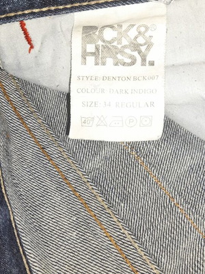 Beck and Hersey jean straight line waist 34 used