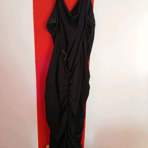 Dress with crisscross back cords like new, size M