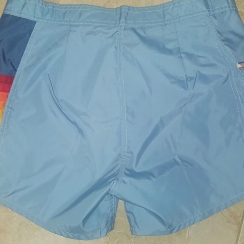 Vintage 80s Topaz Men's Surf Boardshorts Size 34 New, Turquoise