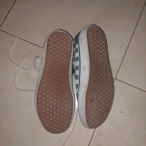 Vans sneakers size 41 like new, black and white