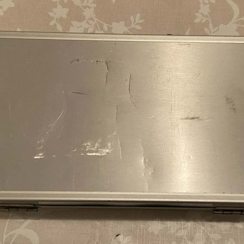 Office Golf Set in Aluminum Case used