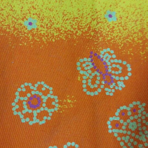 Mad Hat bag new, handheld, yellow orange