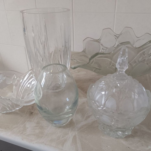 Crystal items like new, sold together