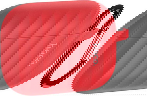 Θήκη Hoco Για Apple AirPods Κόκκινη  με Λουράκι