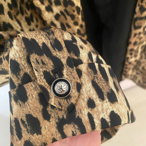 Zara Basic leopard jacket like new