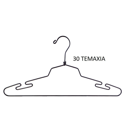 Metal hangers like new, pack of 30, black color