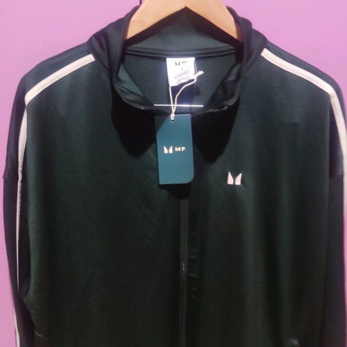 MP Men's Track Jacket New Medium Green