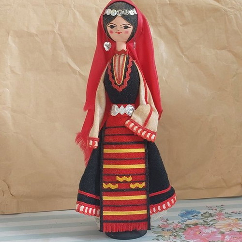 Folklores decorative doll used