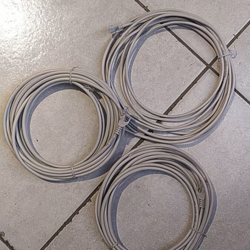 Καλώδια POS 4Pin 5 μέτρα RJ45 σε RJ9/RJ10, καινούργια, πακέτο 3 τεμαχίων