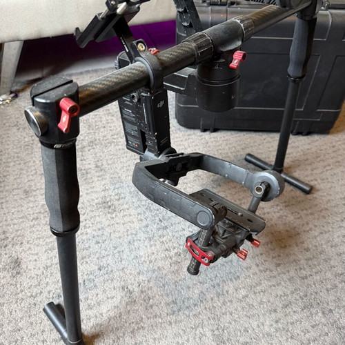 DJI Ronin M gimbal used with controller and case