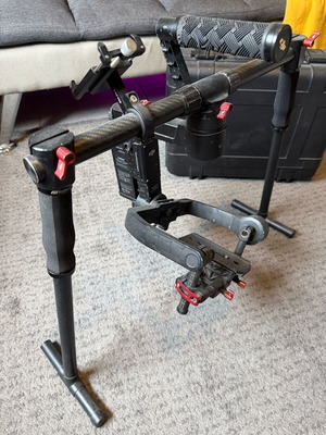 DJI Ronin M gimbal used with controller and case