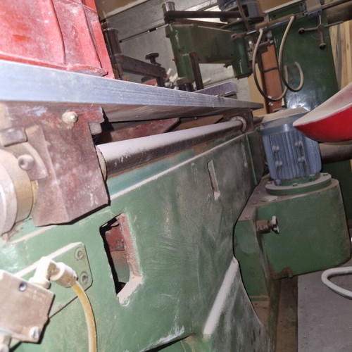 Planing machine used, debarker