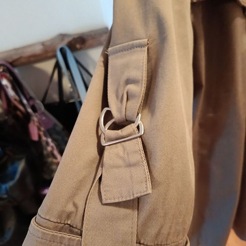 Chrisper trench coat used, size XL, beige