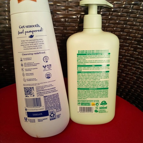 Dove Wash and Hidratā Lotion new sales pack 2