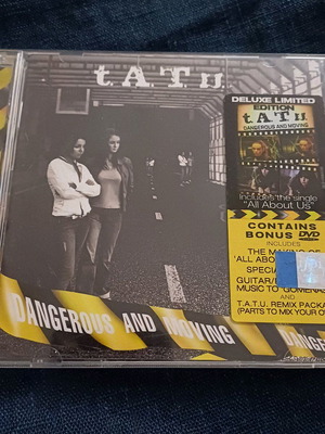 T.A.T.U. Dangerous and Moving Deluxe Edition CD + DVD καινούργιο, pop