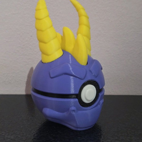 Spyro Pokéball 3D printed figure